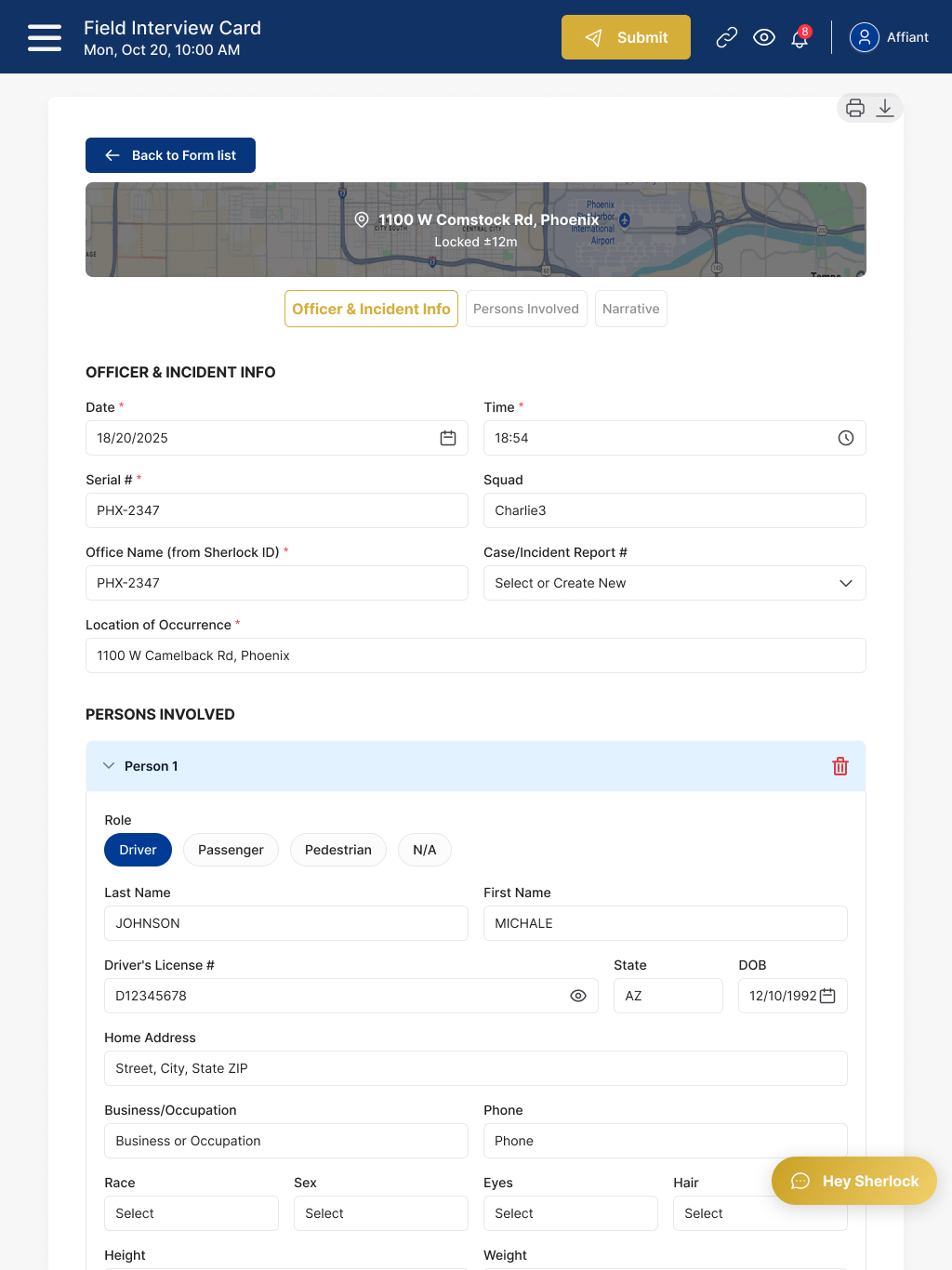 Field mobile toolkit screenshot